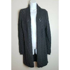 Leo & Nicole Sweater Open front Cardigan Womens Small